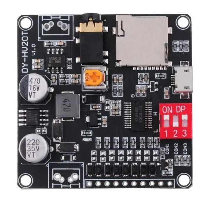 Modul de sunet inteligent, Modulshop, DY-HV20T 20w/uart/sd