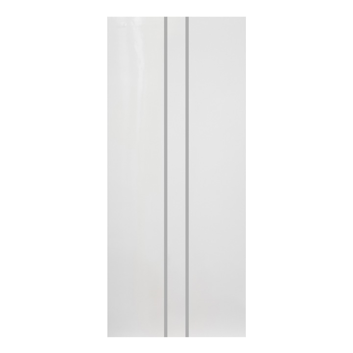 Panel ornamental PVC, model OLIVIA, culoare Alb, grosime 24mm