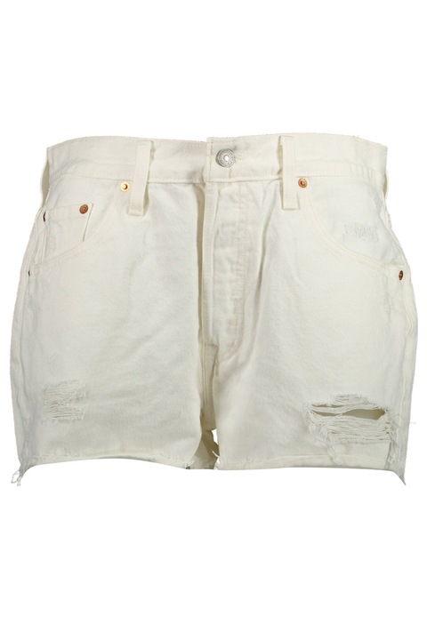 Дамски дънки, LEVI'S, 100% памук, бели, 24 EU, 19327
