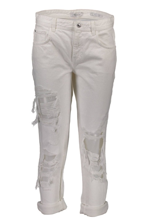 Дамски дънки GUESS JEANS 100% Памук Бели 1217, Бял, W26-L32