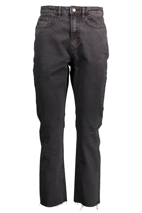 Дамски дънки DESIGUAL 100% памук черни 14494, Черен