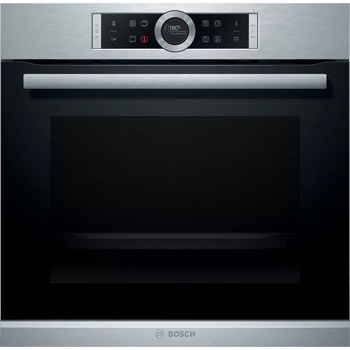 Cuptor incorporabil Bosch HBG675BS1 Serie 8, 71L, 13 functii, display TFT si control tactil cu pictograma, clasa energetica A+, otel inoxidabil
