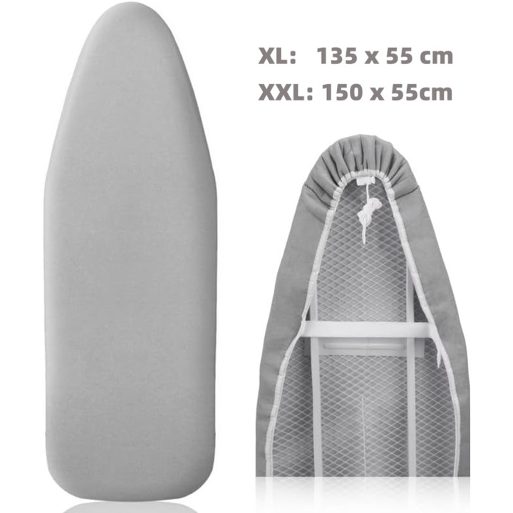 Husa masa calcat reflectorizanta, multistrat, compatibil standard, instalare rapida