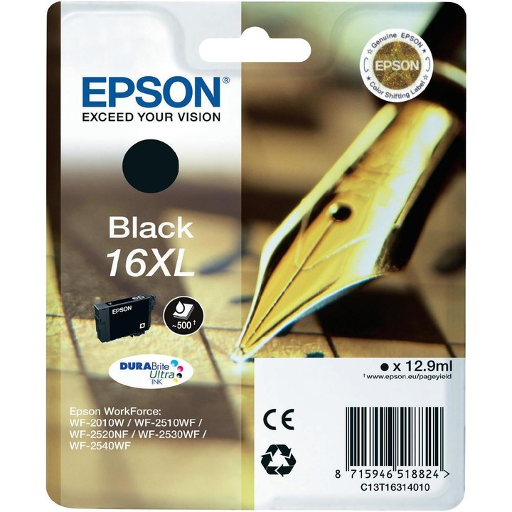 Cartus EPSON 16XL C13T16314010, Black