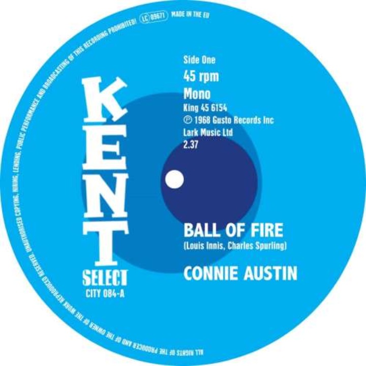 Connie / Charles Spurling Austin - 7-ball Of Fire / You've Got Love On Top Of Love (LP)