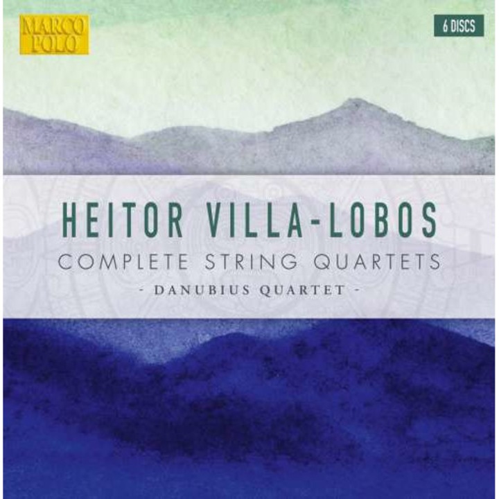 Danubius Quartet - Villa-lobos: Complete String Quartets (6CD)