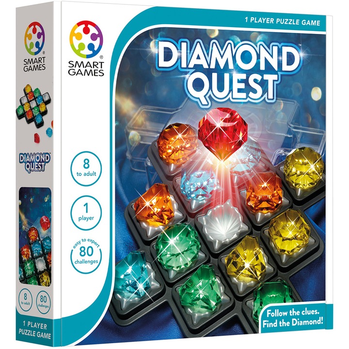 Játék Smart Games - Diamond Quest, román nyelv