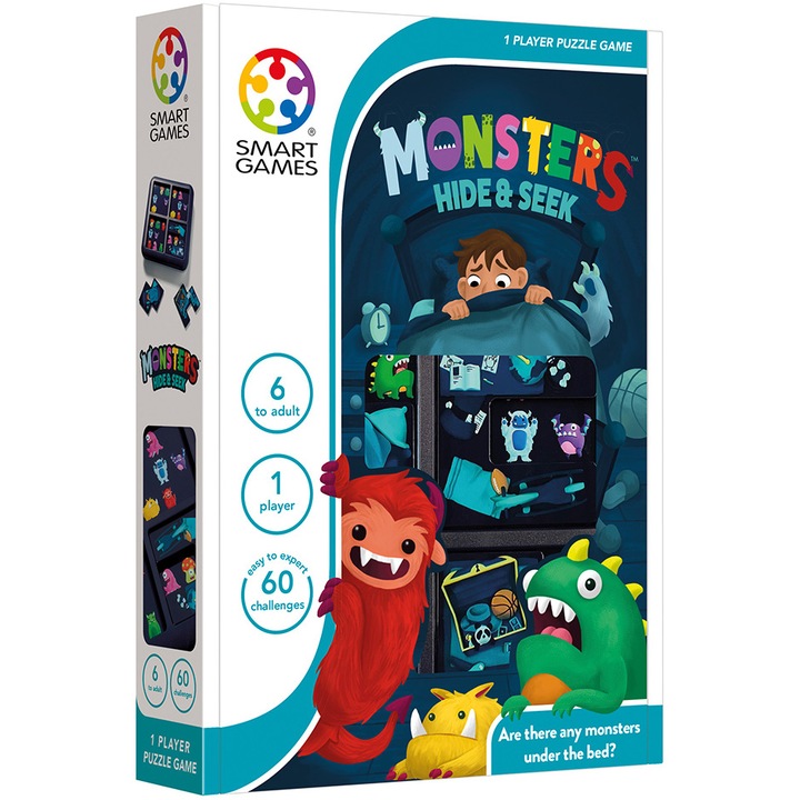 Játék Smart Games - Monster Hide & Seek, lb. ROMÁN