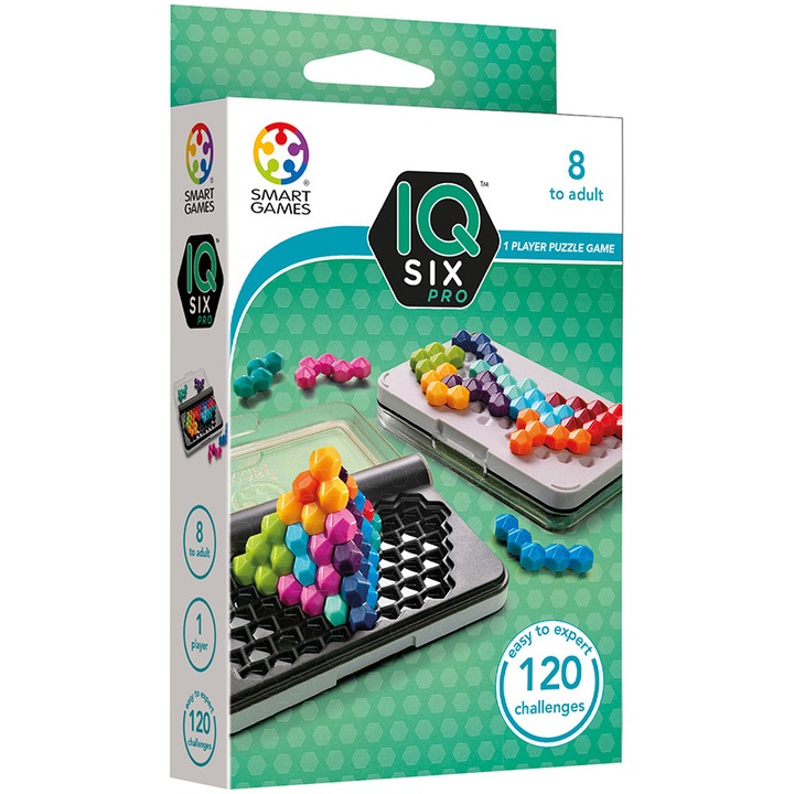 Игра Smart Games - IQ Six Pro, lb. РУМЪНСКИ