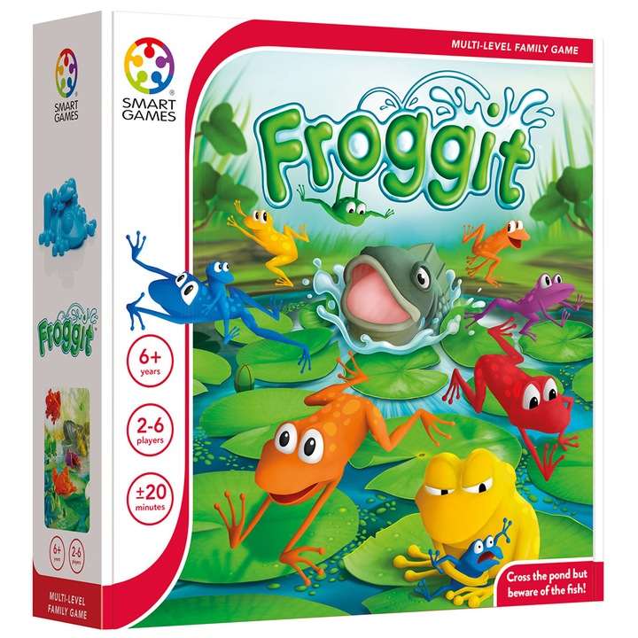 Игра Smart Games - Froggit, lb. РУМЪНСКИ