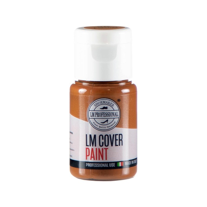 Vopsea pentru piele, LM Professional, Cover Paint Standard, Caramel, 30ml