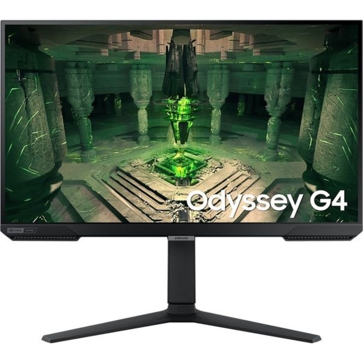 Gaming Monitor, LED, IPS SAMSUNG Odyssey G4 LS27BG400EUXEN, 27", Full HD, 240 Hz, AMD FreeSync Premium, NVIDIA G-Sync, HDR10, E osztályú, fekete