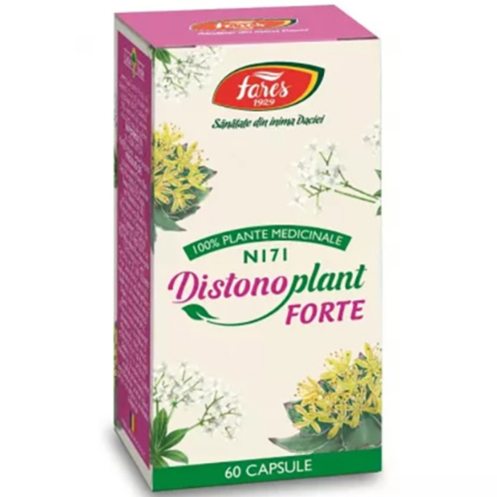 Distonoplant Forte, Fares, 60 capsule