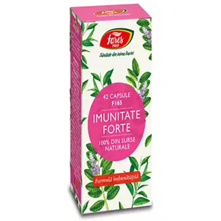 Imunitate Forte Plus, Fares, 42 capsule