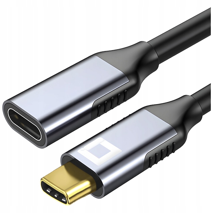 Удължител, Co2 Usb-C, Бързо Зареждан, е 4K 10Gbps 100W, 3M