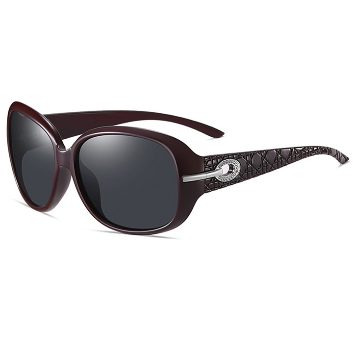 Ochelari de Soare Dama - Techsuit (2012) - Wine Red / Gray