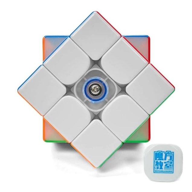 Cub Moyu Super RS3M V2, 3x3x3, Magnetic, Culoare Stickerless +