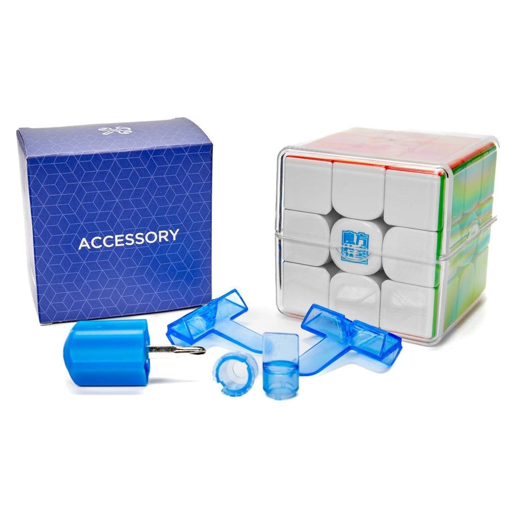 Cub Moyu Super RS3M V2, 3x3x3, Magnetic, Culoare Stickerless +