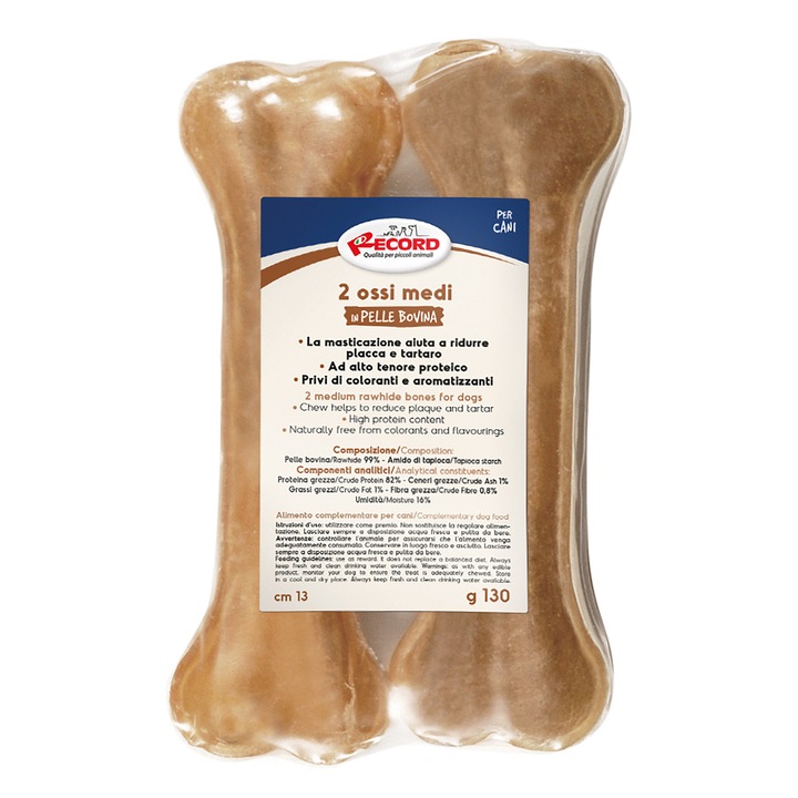 Os piele presata, vita, 2 buc