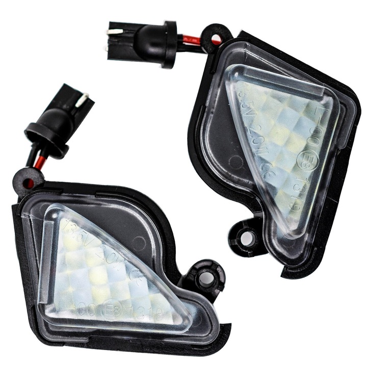 Комплект от 2 Led лампи (Puddle Lights) - светлини под GizMondo Mirrors, съвместими с Skoda Superb II / 2, Octavia 3 / III, PUDDLE LIGHT