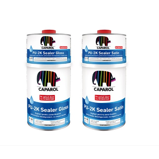 Sigilant poliuretanic, bi-component Caparol PU-2K Sealer Gloss 1kg