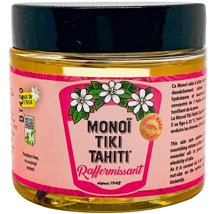 Ulei natural Monoi Tiki Tahiti Tonifiant, din 7 uleiuri naturale esentiale, 120ml