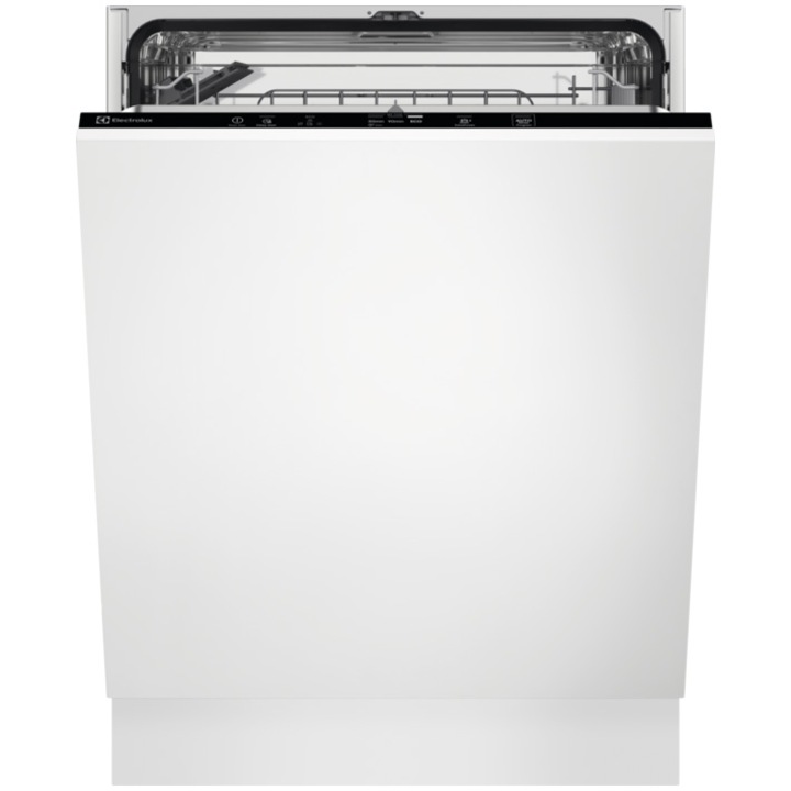 Съдомиялна за вграждане Electrolux EEA727200L, 13 комплекта, 6 програми, AirDry, QuickSelect, Клас E, Инверторен мотор, LED дисплей, 60 см