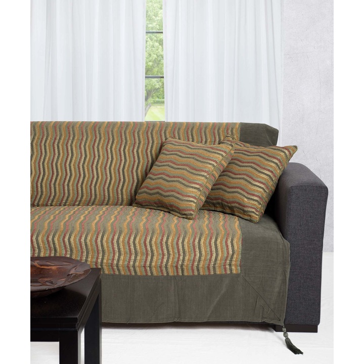 Patura, Silk Fashion, 180cm x 320cm verde