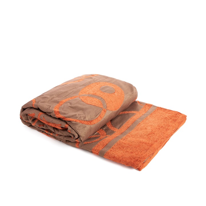 Patura, Silk Fashion, 200cm x 320cm portocaliu