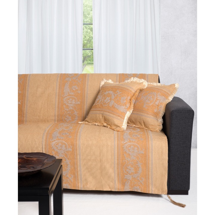 Patura, Silk Fashion, 200cm x 320cm auriu