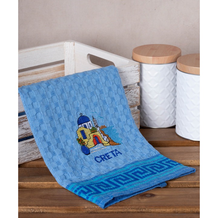 Set 12 servete, Silk Fashion, 50cm x 70cm, Albastru