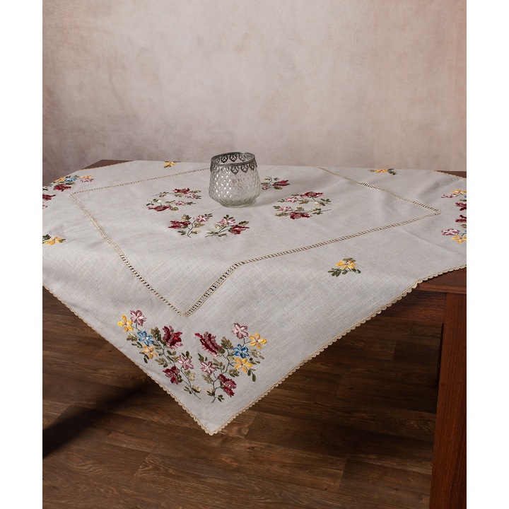 Fata de masa, Silk Fashion, bumbac, multicolor, 60x60cm