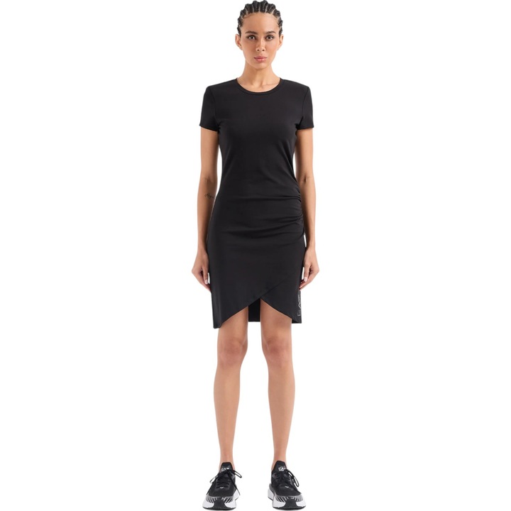 Рокля Emporio Armani EA7 Logo Series Stretch, TJ01Z-3DTA62-1200 33622, Черен