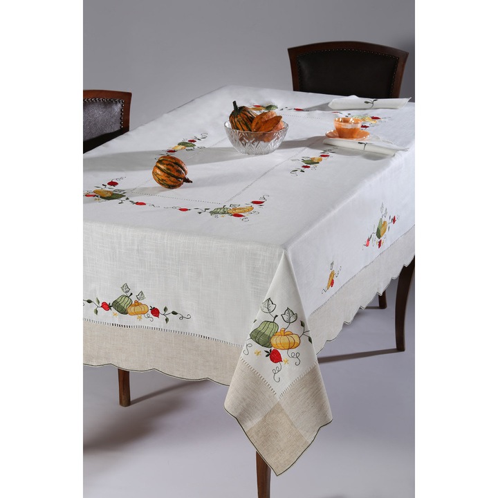 Fata de masa, Silk Fashion, In, Multicolor, 90x90 cm