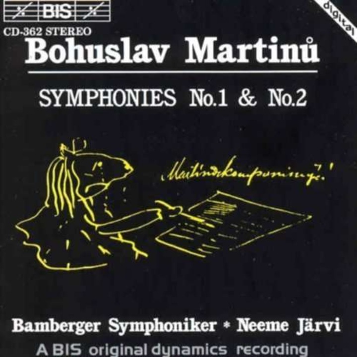 B. Martinu - Symphonies No.1 & No.2 (CD)