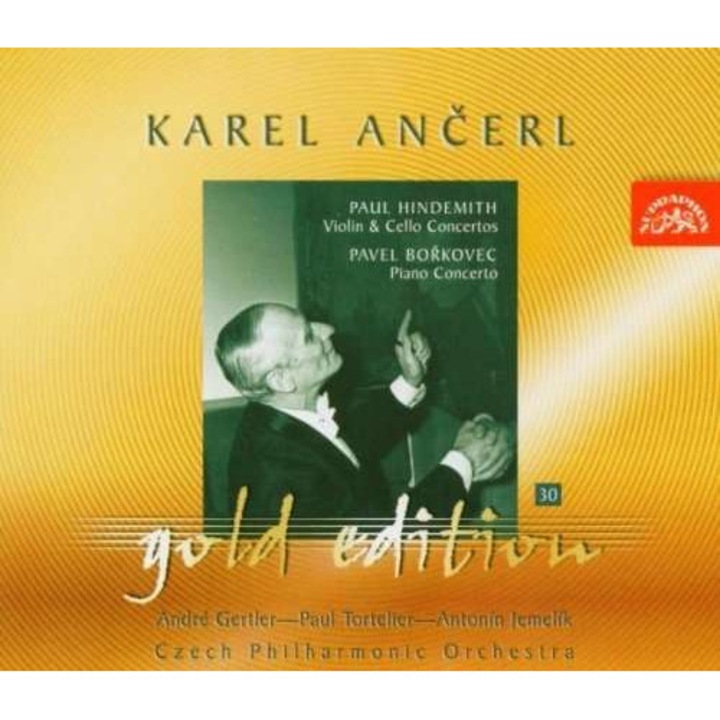 Hindemith/borkovec - Karel Ancerl Gold Edit.30 (CD)