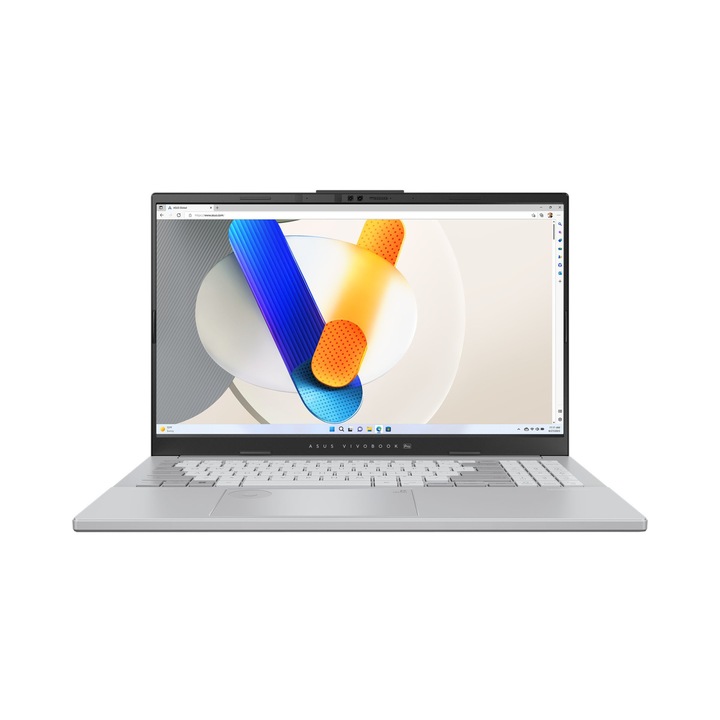 Asus VivoBook Pro N6506MU-MA010W 15,6" 120Hz OLED laptop, Intel® Core™ Ultra 7 7-155H, 16GB, 1TB SSD, NVIDIA® GeForce® RTX 4050 6GB, Windows® 11, Magyar billentyűzet, Szürke