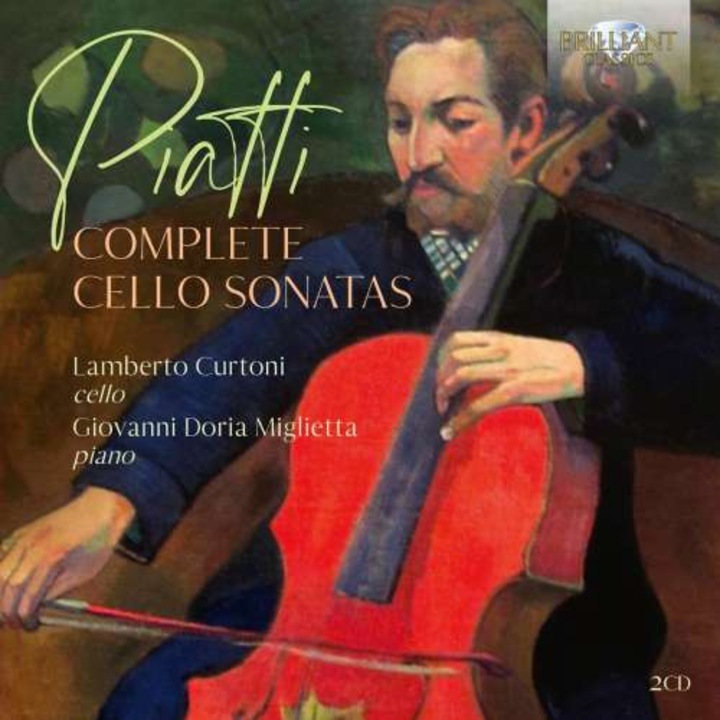 Lamberto Curtoni - Piatti: Complete Cello Sonatas (2CD)