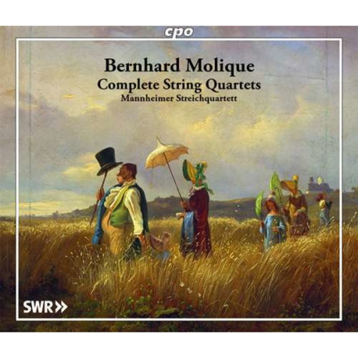 Mannheimer Streichquartet - Molique: Complete String Quartets (4CD)