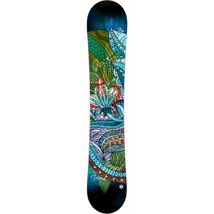 Placa Snowboard, Trans, FE Girl, multicolor, 152 cm