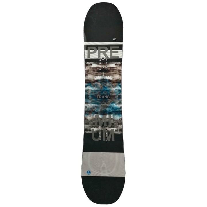 Placa Snowboard, Trans Premium Junior, Negru, 125 cm