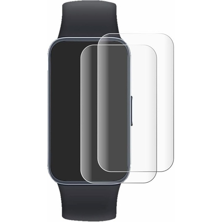Set 2 folii protectie, pentru Fitbit Luxe protectie ecran, din silicon