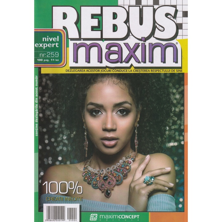 Rebus Maxim 259 - nivel expert, editura Maxim