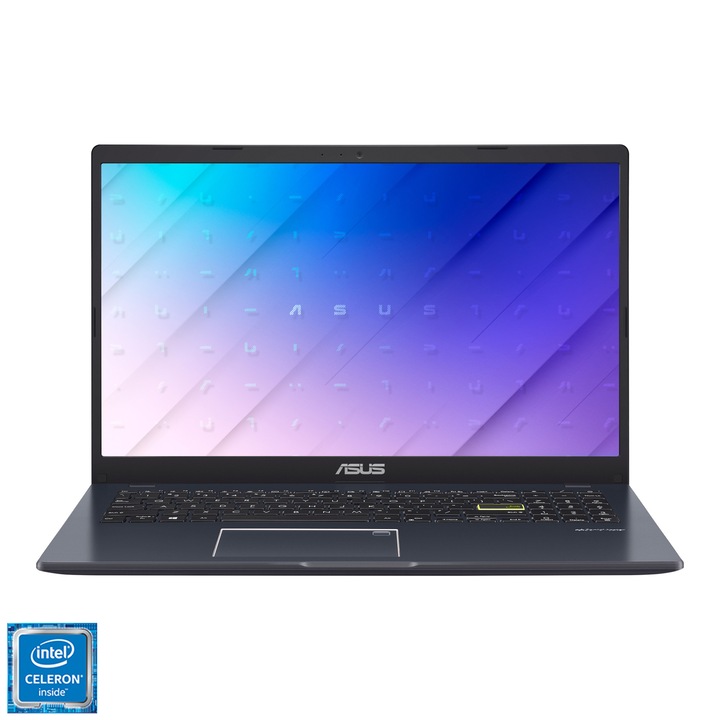 Asus VivoBook Go E510KA-EJ562WS 15.6" FullHD laptop, Intel® Celeron® N4500, 4GB, 128GB SSD, Intel® HD Graphics, Windows 11, Magyar billentyűzet, Fekete