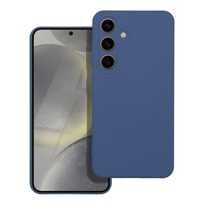 Кейс за Samsung Galaxy A55 5G ApcGsm Microfiber Liquid Silicone Blue