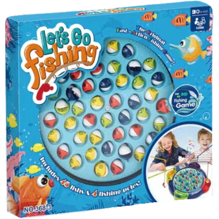 Joc educativ Hai la pescuit Bufnitel