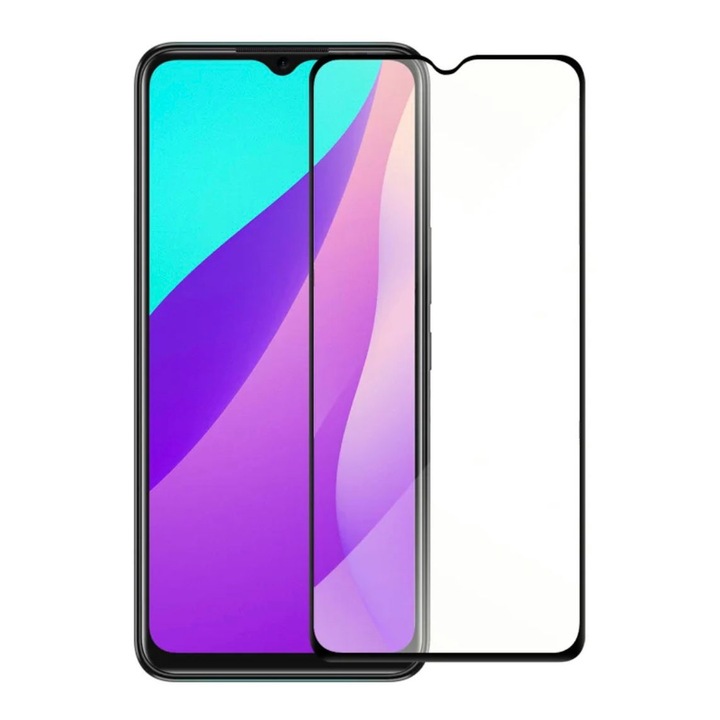 Folie transparenta sticla securizata compatibila cu Samsung Galaxy A16 5G, Full Glue, Full Cover