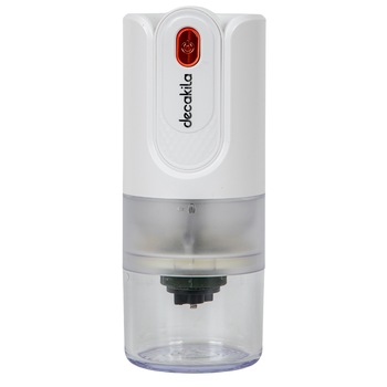 Rasnita de cafea fara fir Decakila KMCF029W, 15 W, incarcare USB, alb
