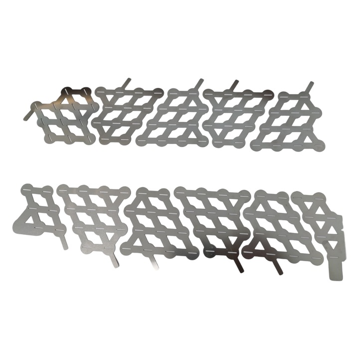 Banda de Nichel Pur Pentru Sudura Acumulatori Tip 18650, Predecupat, Format 10s6p