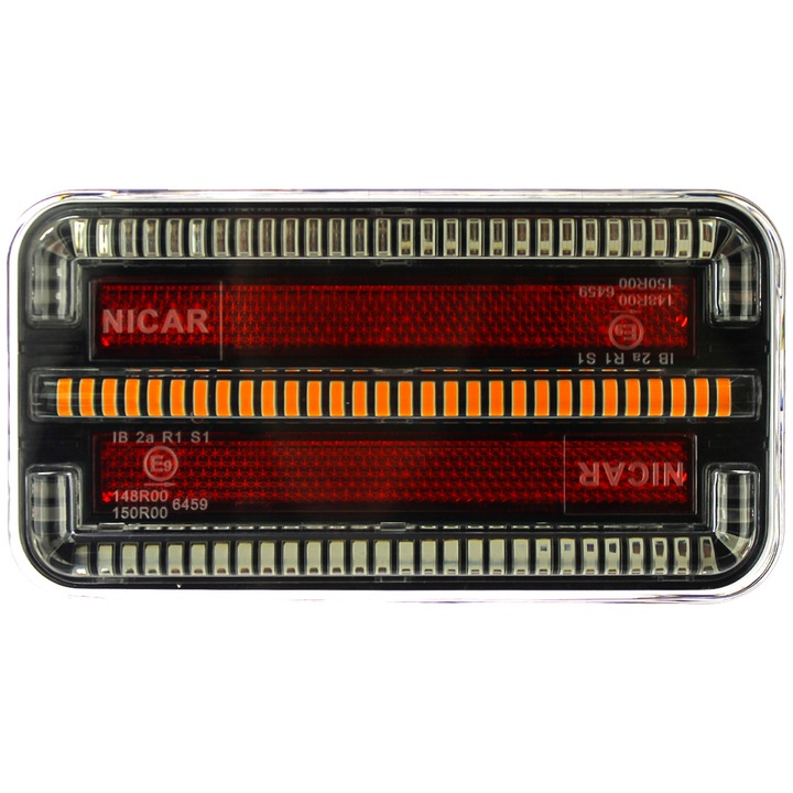 Lampa Spate Combinata Cu Indicator Dinamic Tt Technology, 3 Functii, Stanga